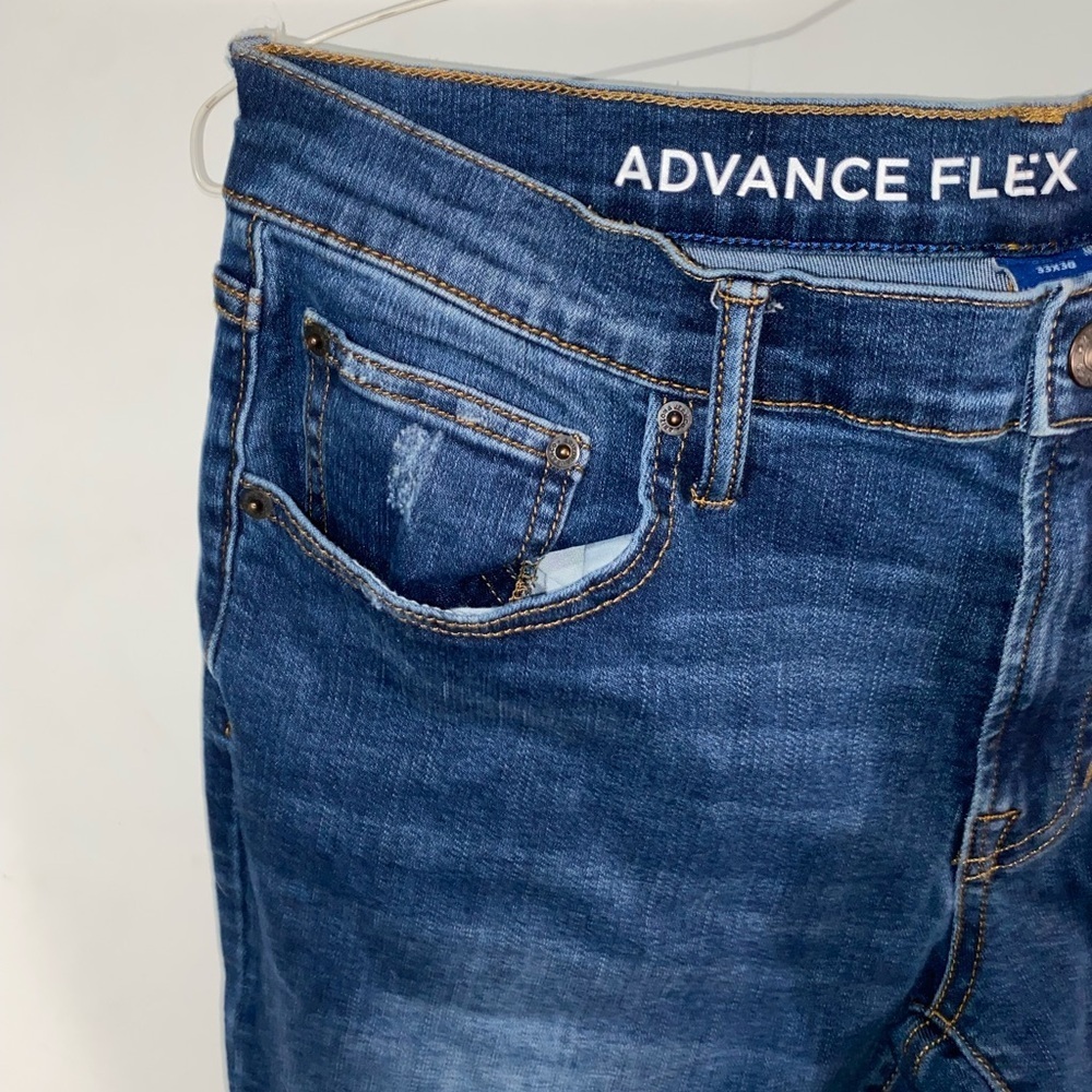 Men's Blue Denim Jeans - Picture 10 of 10